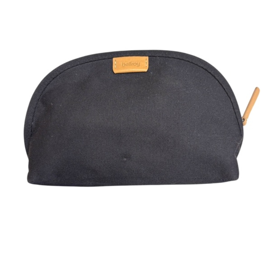 Bellroy black canvas tech bag unisex